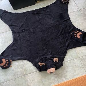 Wearable Black Bear Blanket